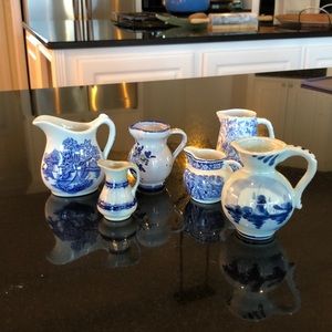 Vintage small pitchers